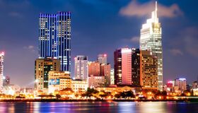Ho Chi Minh City - Saigon by night