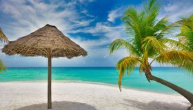 Koh Rong Beach and Blue Water