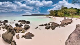 Koh Rong Beach and Rocks