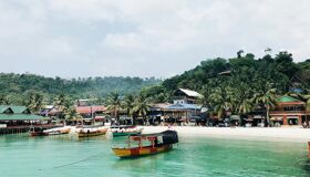 Koh Rong Beach and Village