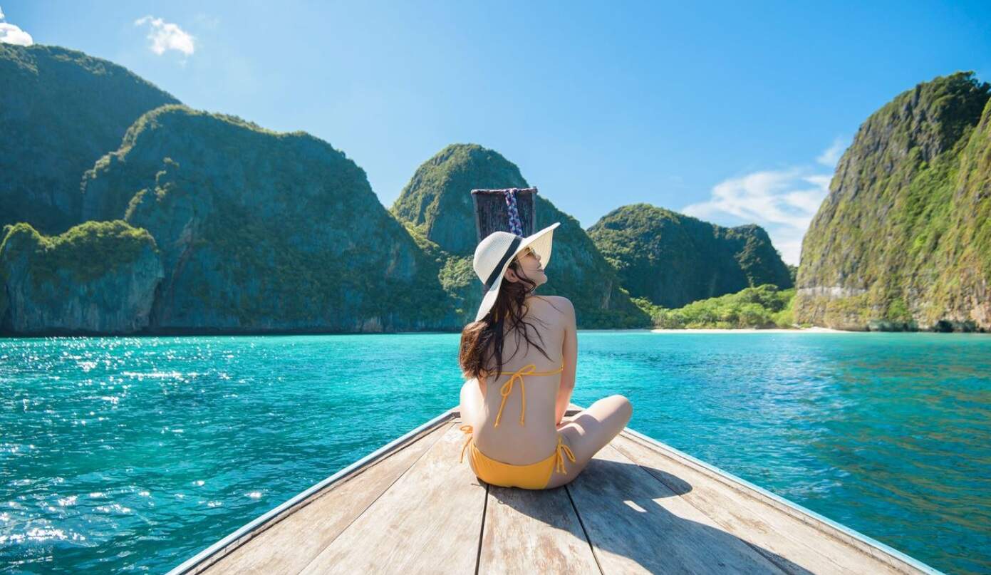 Koh Samui Boat Blue Ocean