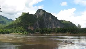 Pak Beng River and Boat