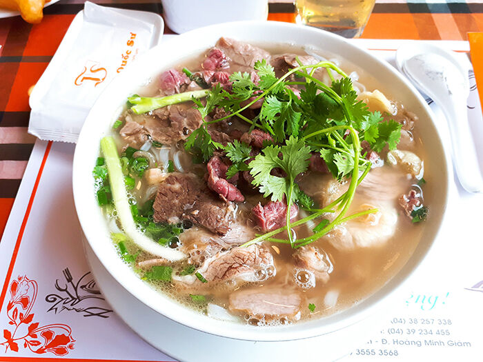 Pho Bo Hanoi Beef Noodle Ly Quoc Su