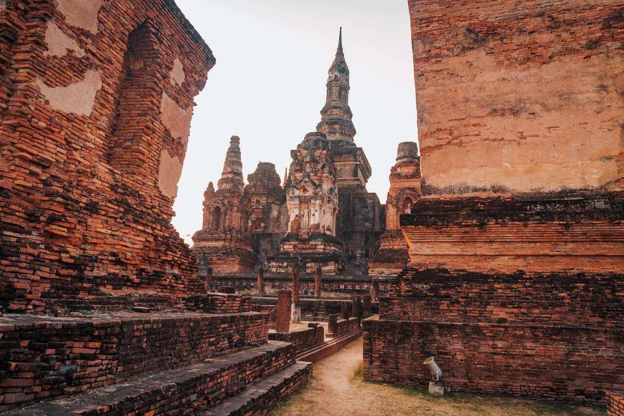 Sukhothai Wat Maha That Temple