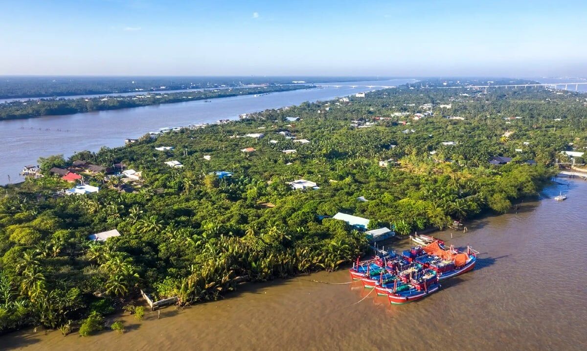 Ben Tre Mekong River