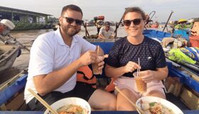 Can Tho Private Mekong Delta Tour: Phong Dien Floating Market & Sunset Cruise with Airport Pickup