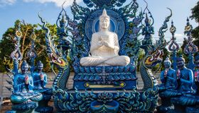 Chiang Rai Blue Temple 8