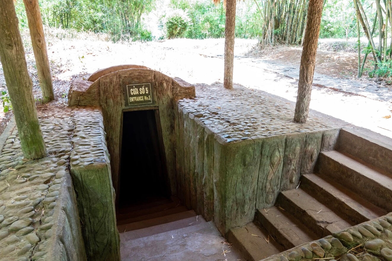 Cu Chi Tunnels Entrance