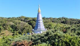 Doi Suthep Chiang Mai visiting before departure to Phuket