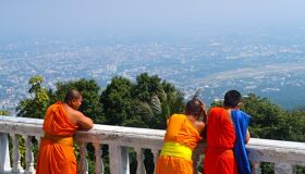 Doi Suthep Chiang Mai before departure to Phuket