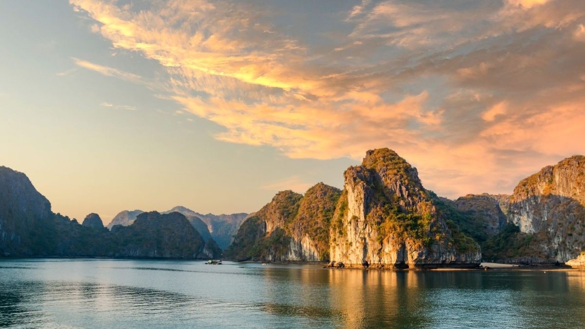 Halong Bay Sunset on the Bay