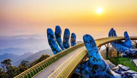 Hoi An Da Nang Ba Na Hills Golden Hands Bridge