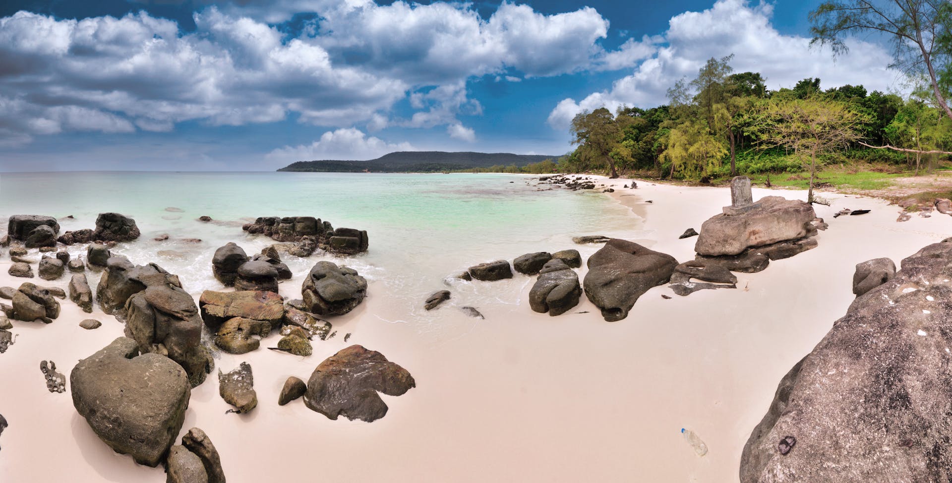Koh Rong Beach and Rock