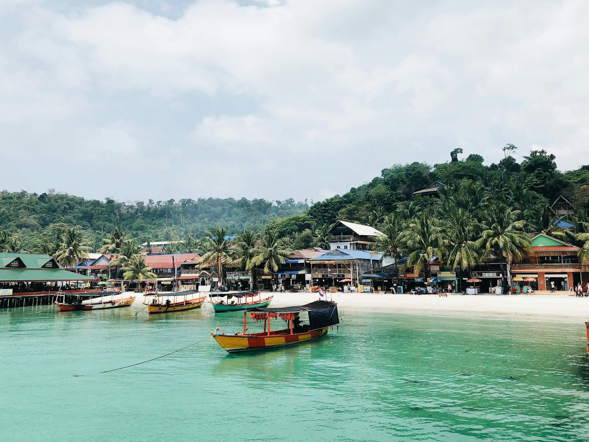 Koh Rong Beach and Villagers