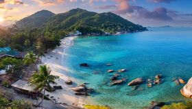Koh Samui Beach Blue