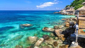 Koh Samui Island and Beach Rock