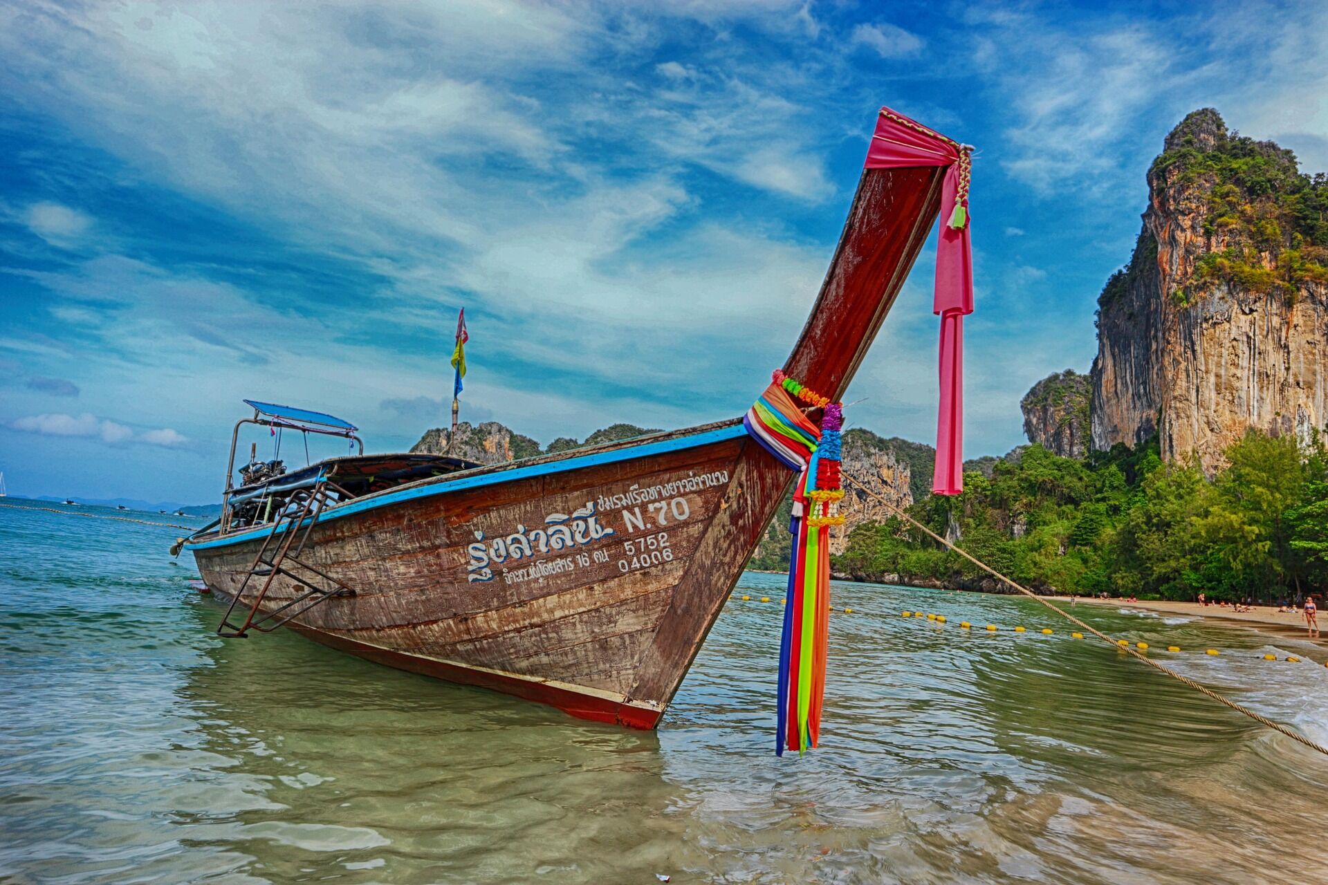 Begin your island journey with Krabi’s iconic limestone paradise