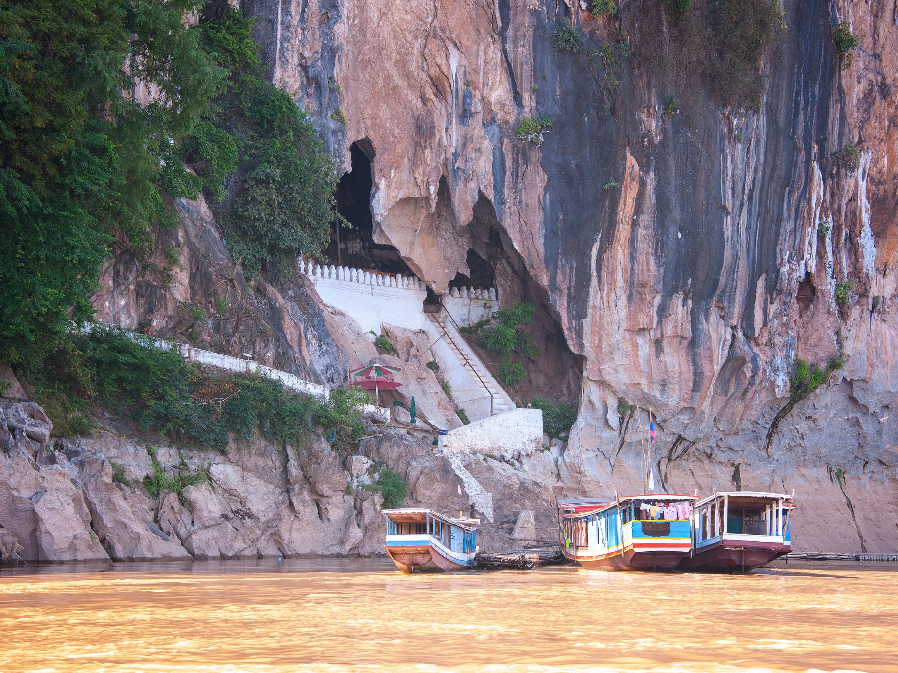 Begin your exploration with Luang Prabang’s tranquil ambiance