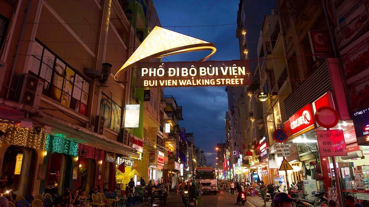 Pham Ngu Lao Bui Vien Saigon 1