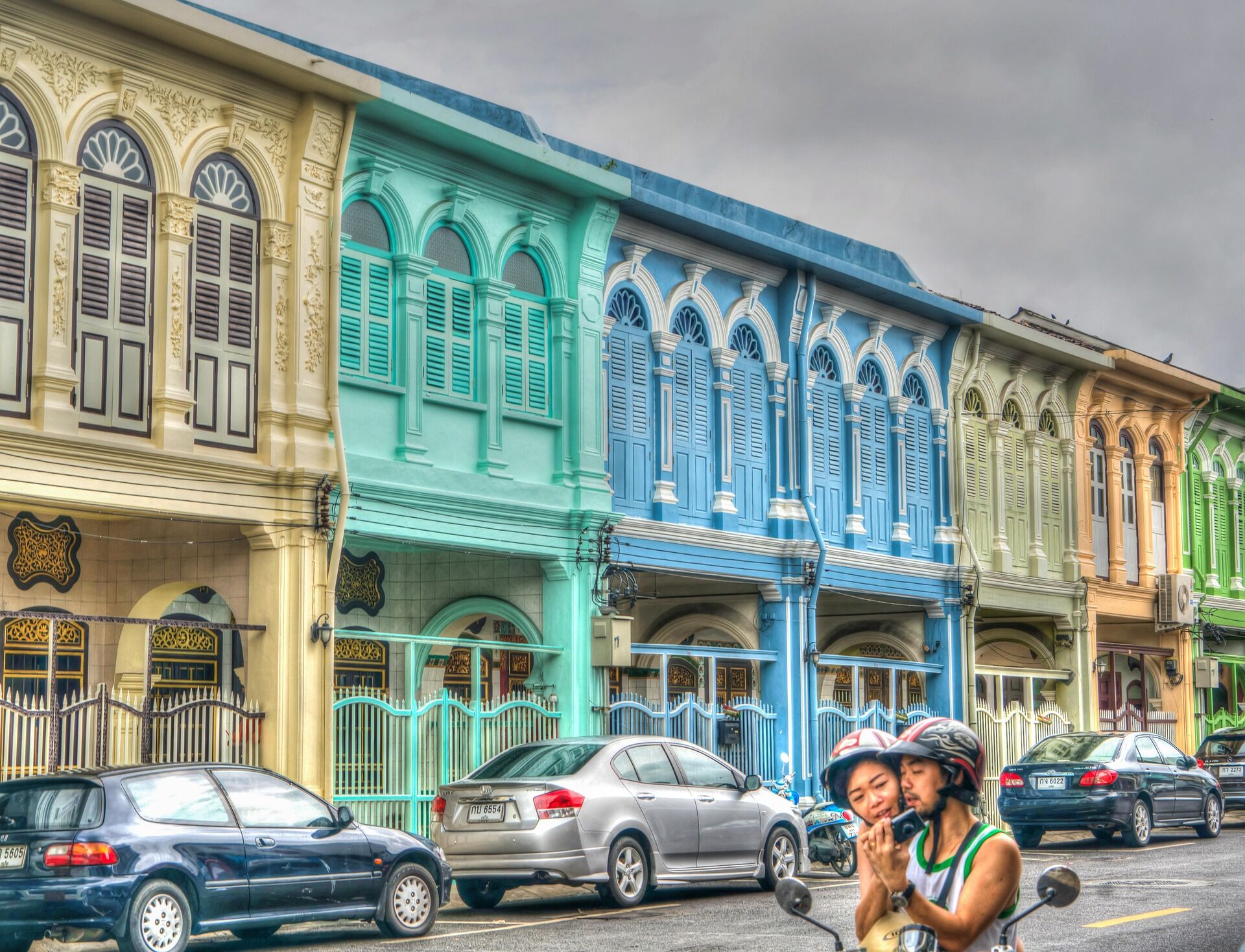 Wander through colorful heritage streets