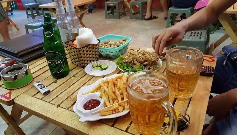 Saigon Food Bia Hoi Beer 8