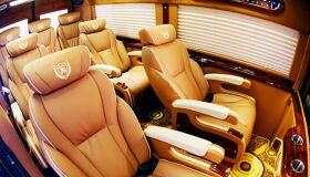Sapa Bus Limousine Interior Luxury from Hanoi