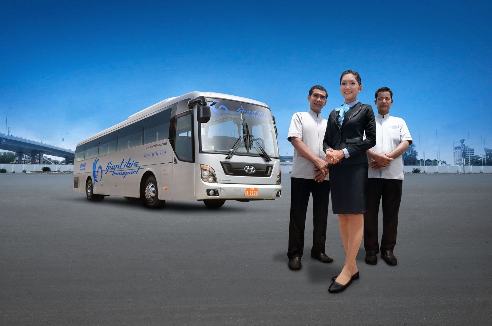 Siem Reap Giant Ibis Bus