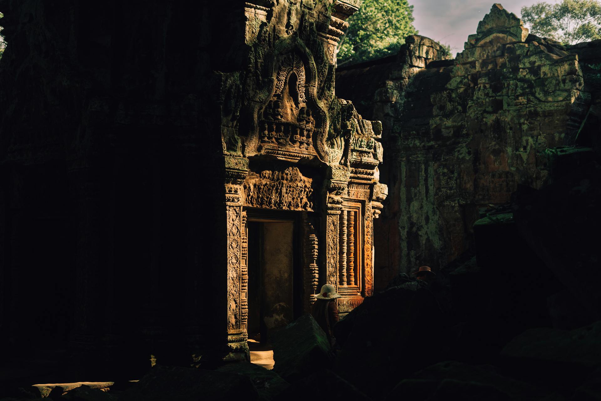 Explore the mystical jungle temple where nature reclaims history