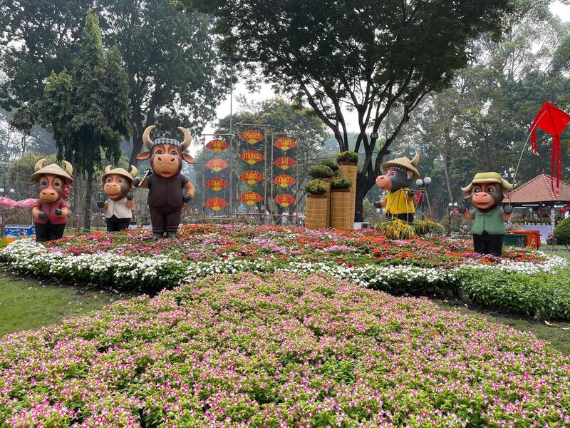 Tao Dan Park Saigon 4