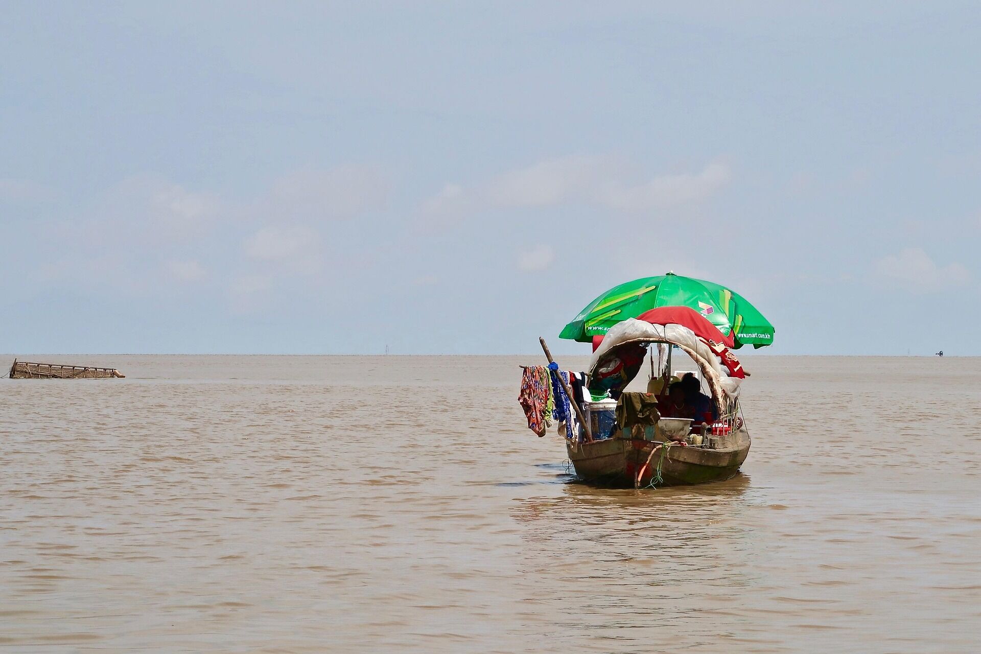 Tonle Sap Lake Boat