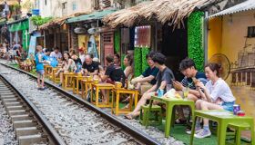 Hanoi Private Full Day Airport Tour: Ho Chi Minh & Train Street Egg Coffee Escape