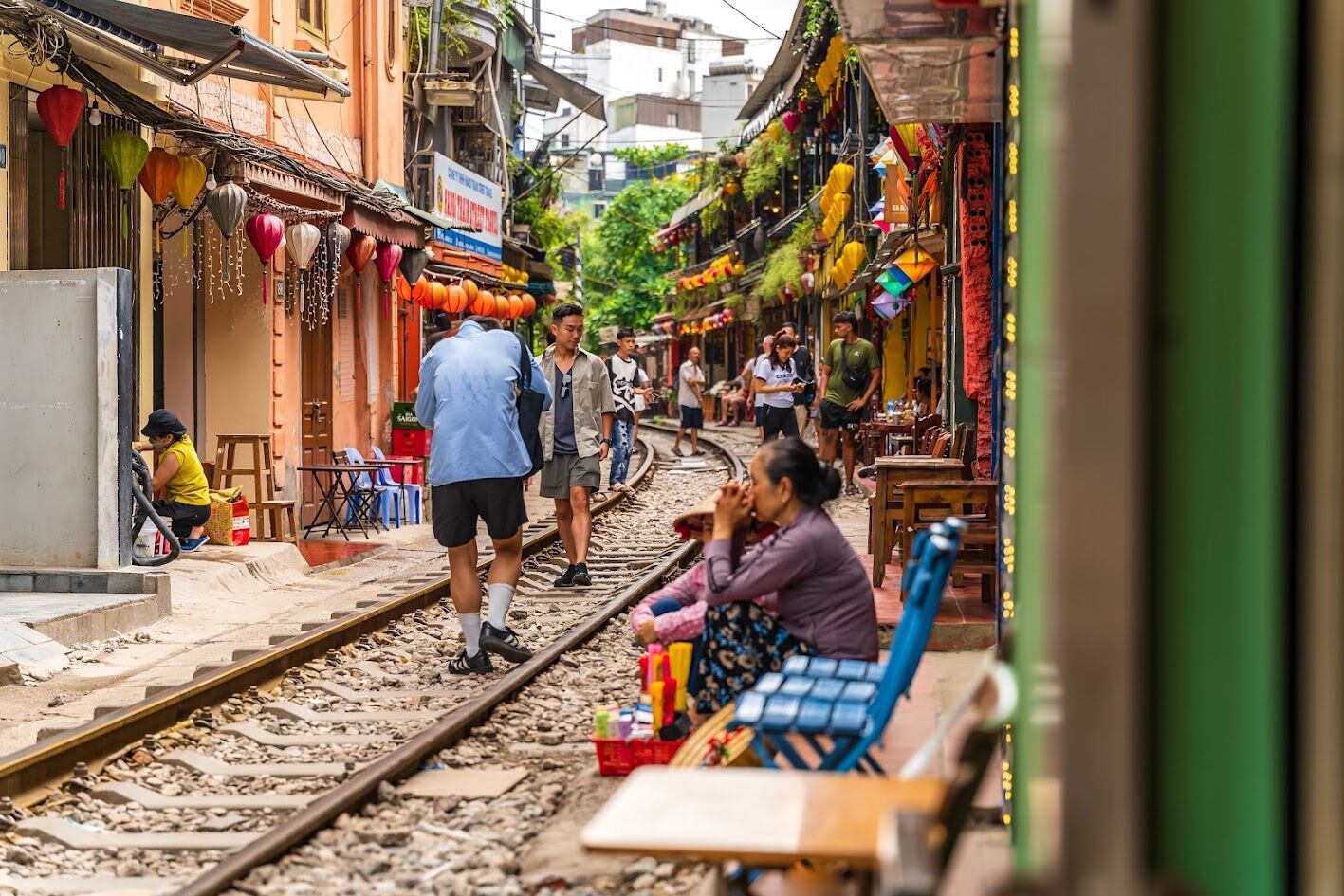 Train Street in Hanoi 2
