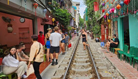 Train Street in Hanoi