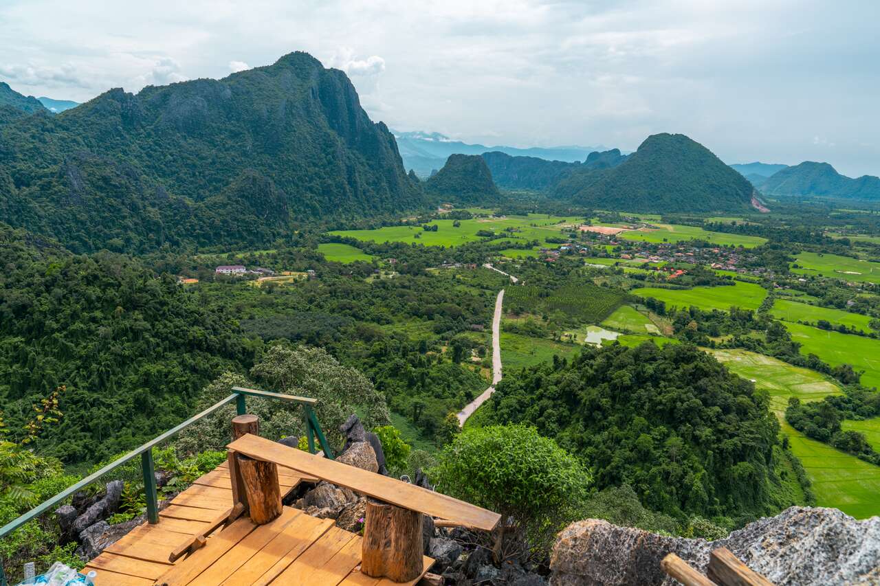 Vang Vieng Panorama View