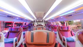 Vietnam Bus Cabin from Hanoi to Sapa and vice versa