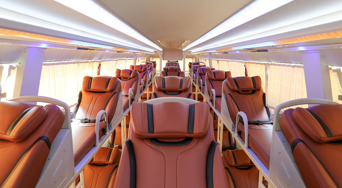 Vietnam Bus Sleeper Cabin from Hanoi to Sapa and vice versa