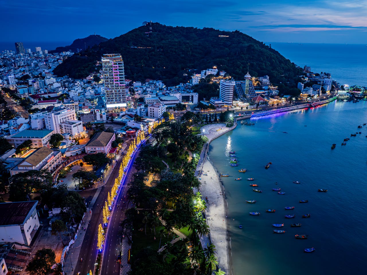 Begin your exploration with Vung Tau’s tranquil ambiance